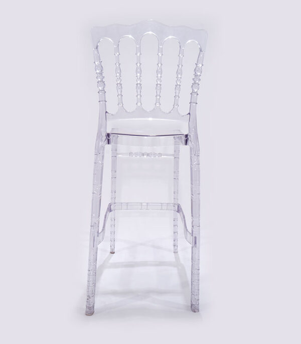 Şeffaf Bar Sandalyesi Napolyon Kirala