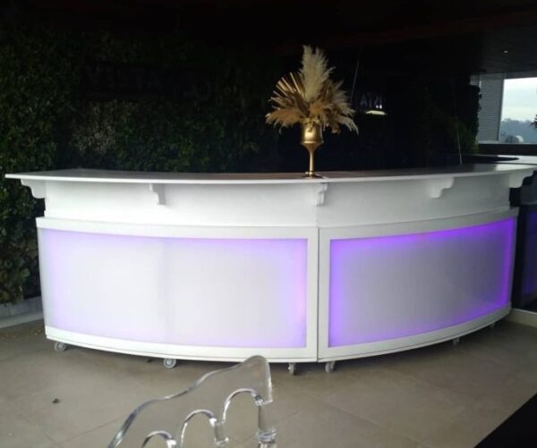 Ledli Beyaz Bar Kiralama