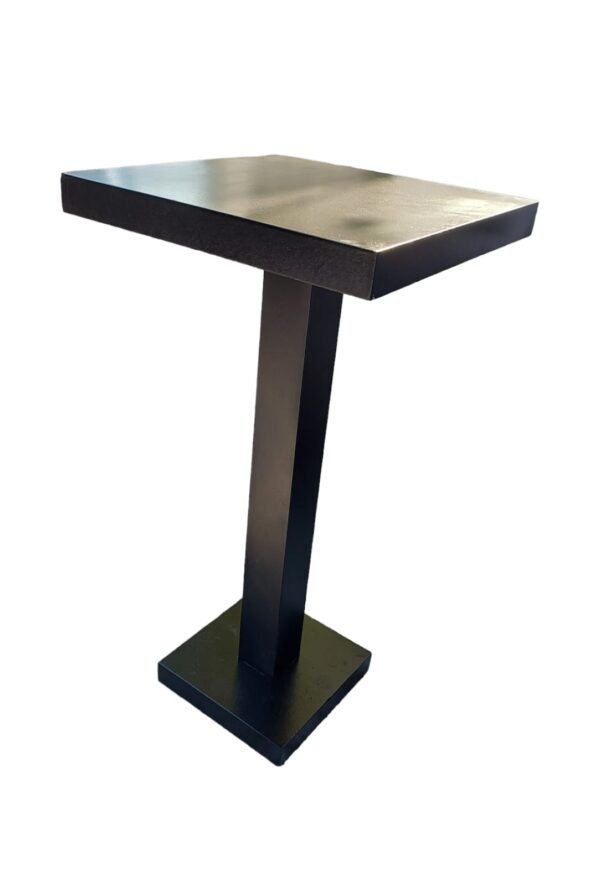 Siyah Kare Bistro Masa Kirala